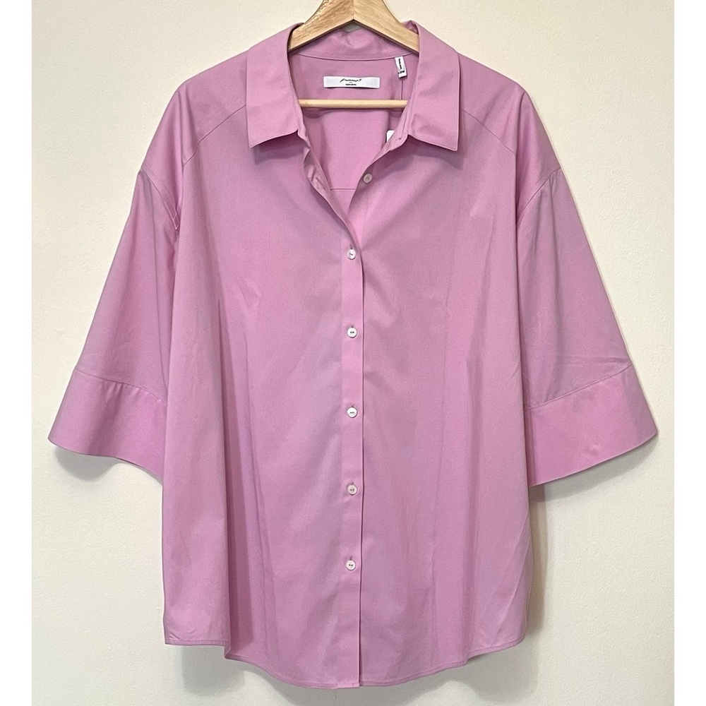 Foxcroft • 18W • Joanna 3/4 Sleeve No Iron Stretch Tunic